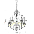 Customized Crystal Chandelier for Living Room