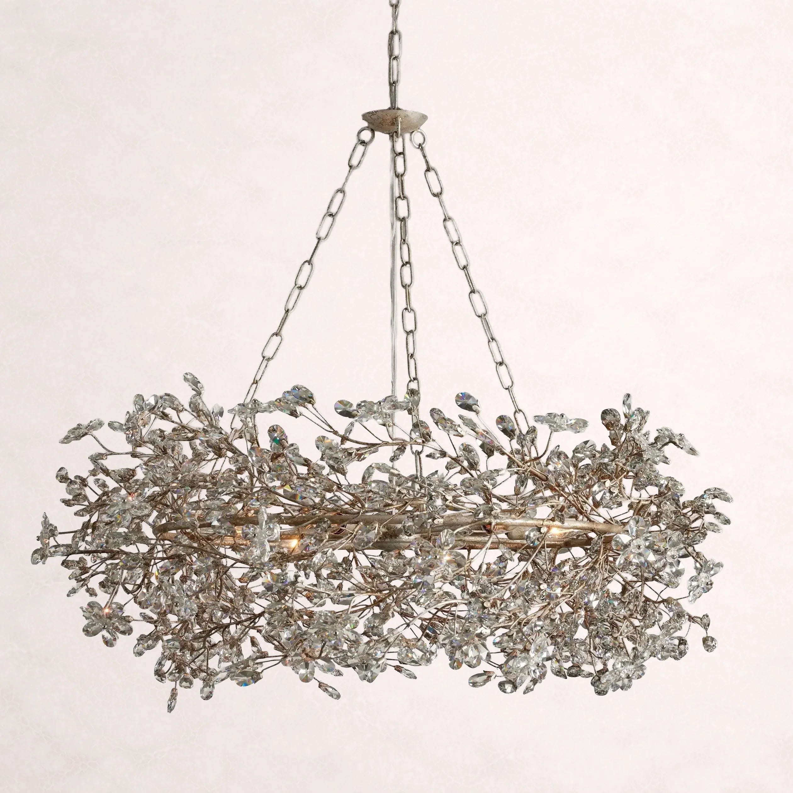 Fiore Crown Chandelier 39"