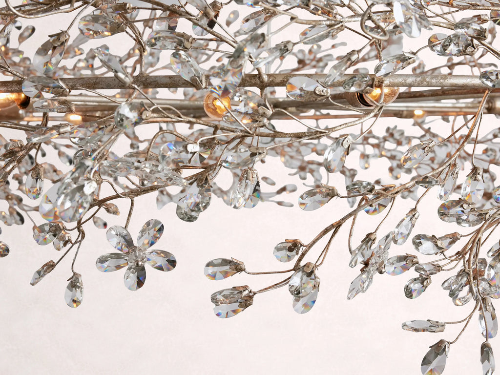 Fiore Crown Chandelier 39"