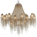 Luxury Crystal Tassel Chandelier for Living Room