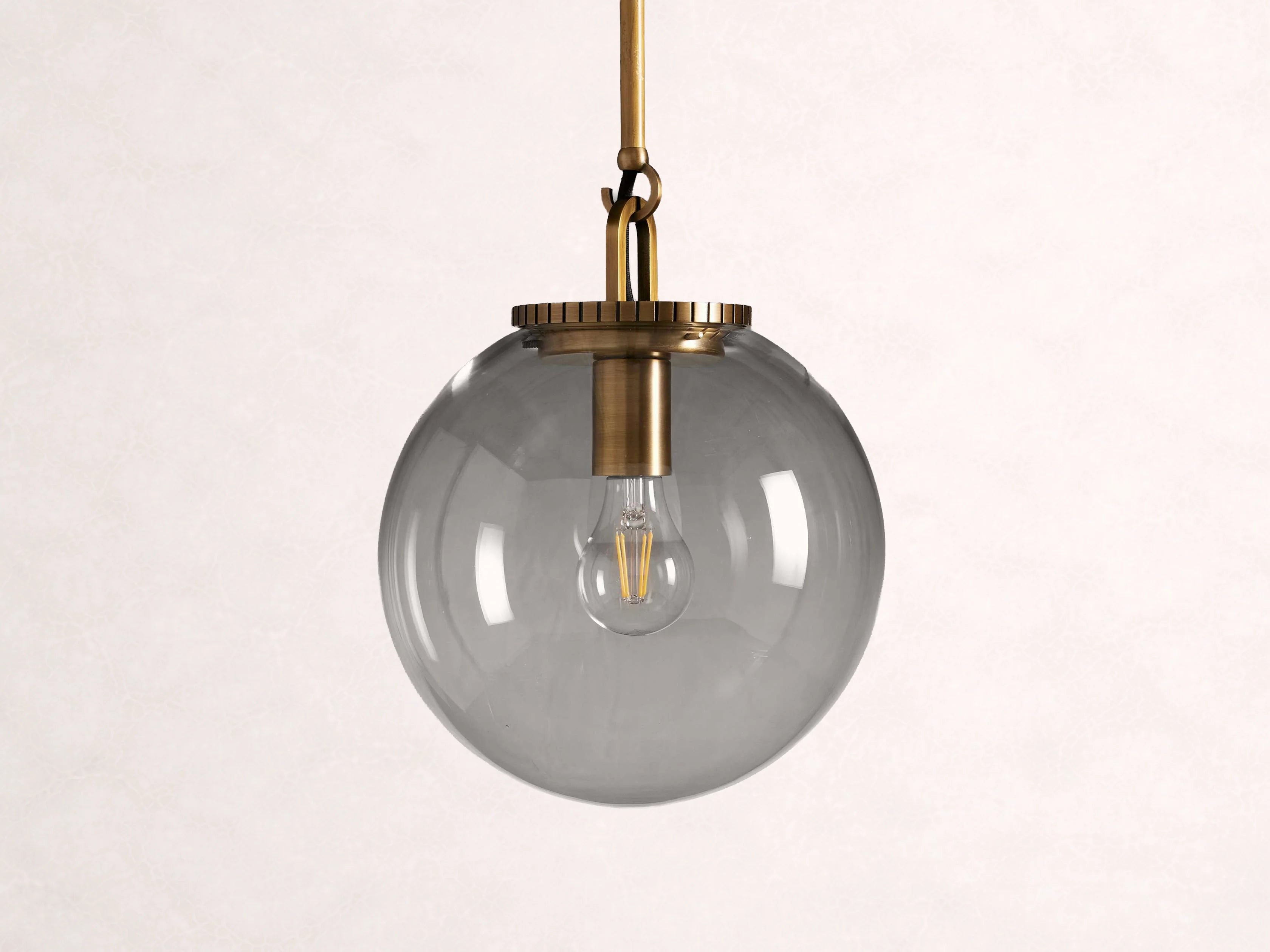 Wescott Globe Pendant with Rod