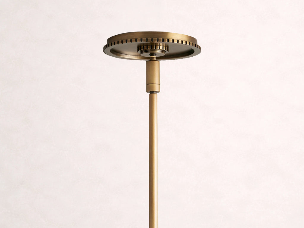 Wescott Globe Pendant with Rod