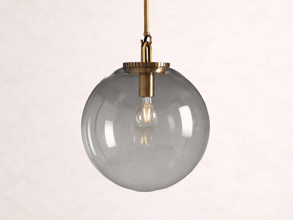 Wescott Globe Pendant with Rod