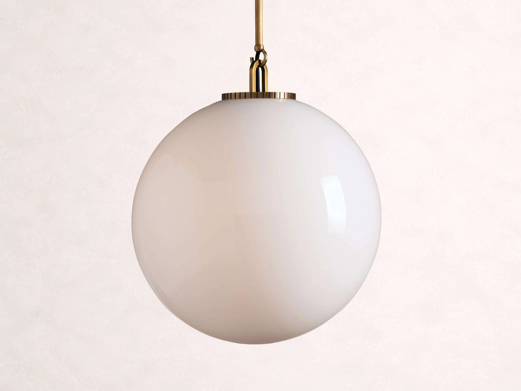 Wescott Globe Pendant with Rod