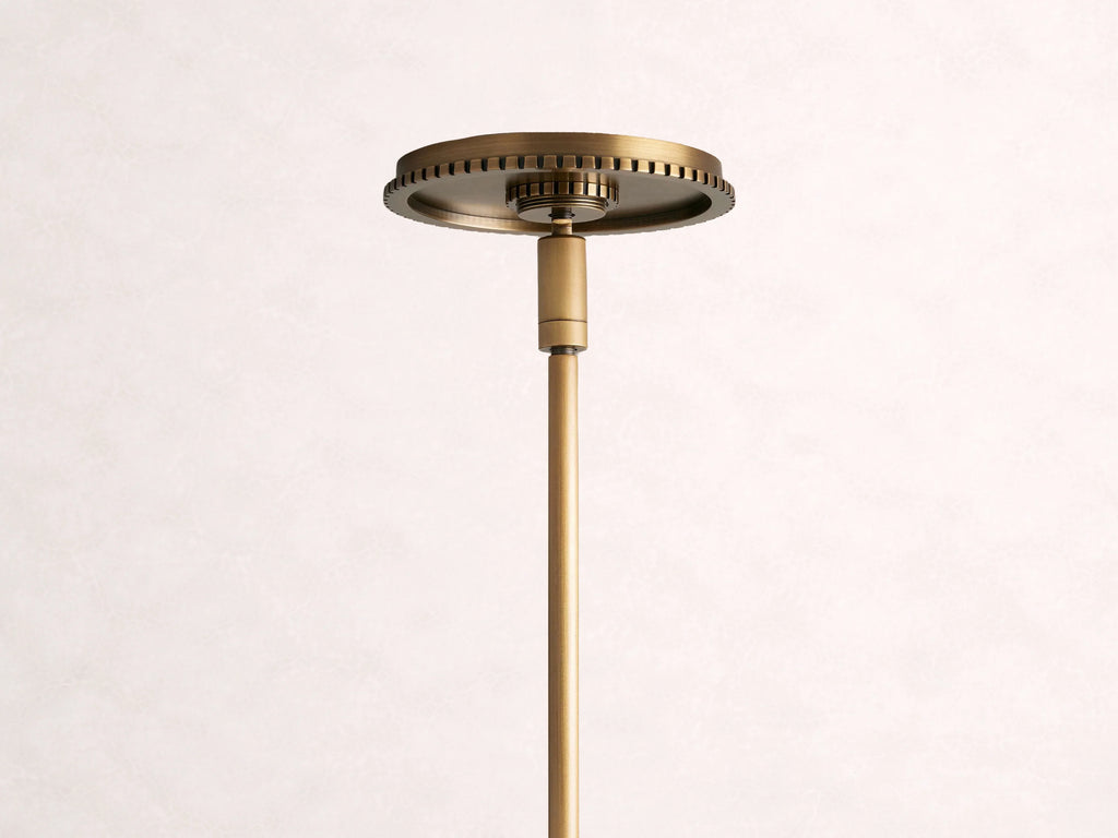 Wescott Globe Pendant with Rod