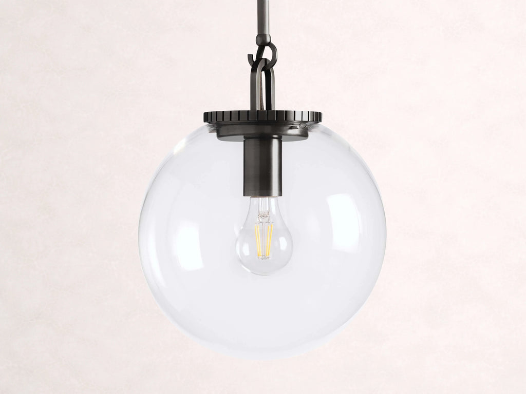 Wescott Globe Pendant with Rod