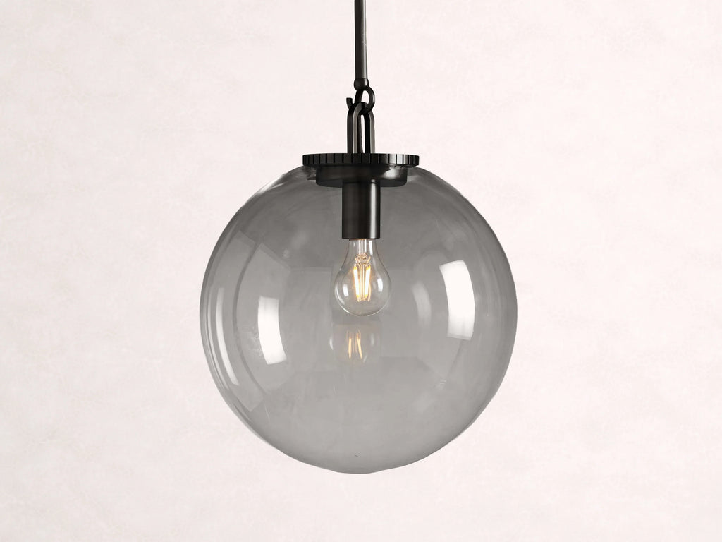 Wescott Globe Pendant with Rod