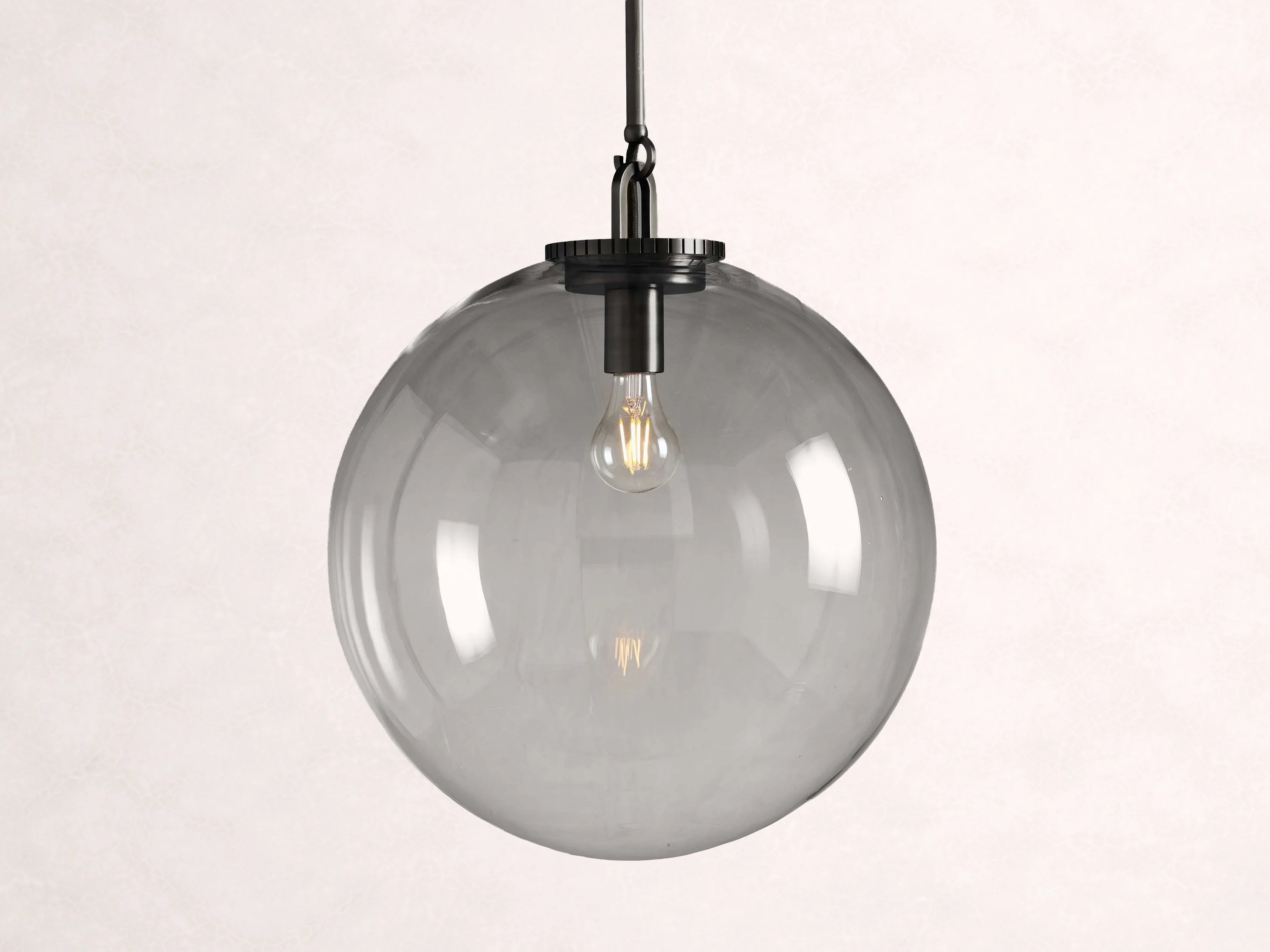 Wescott Globe Pendant with Rod