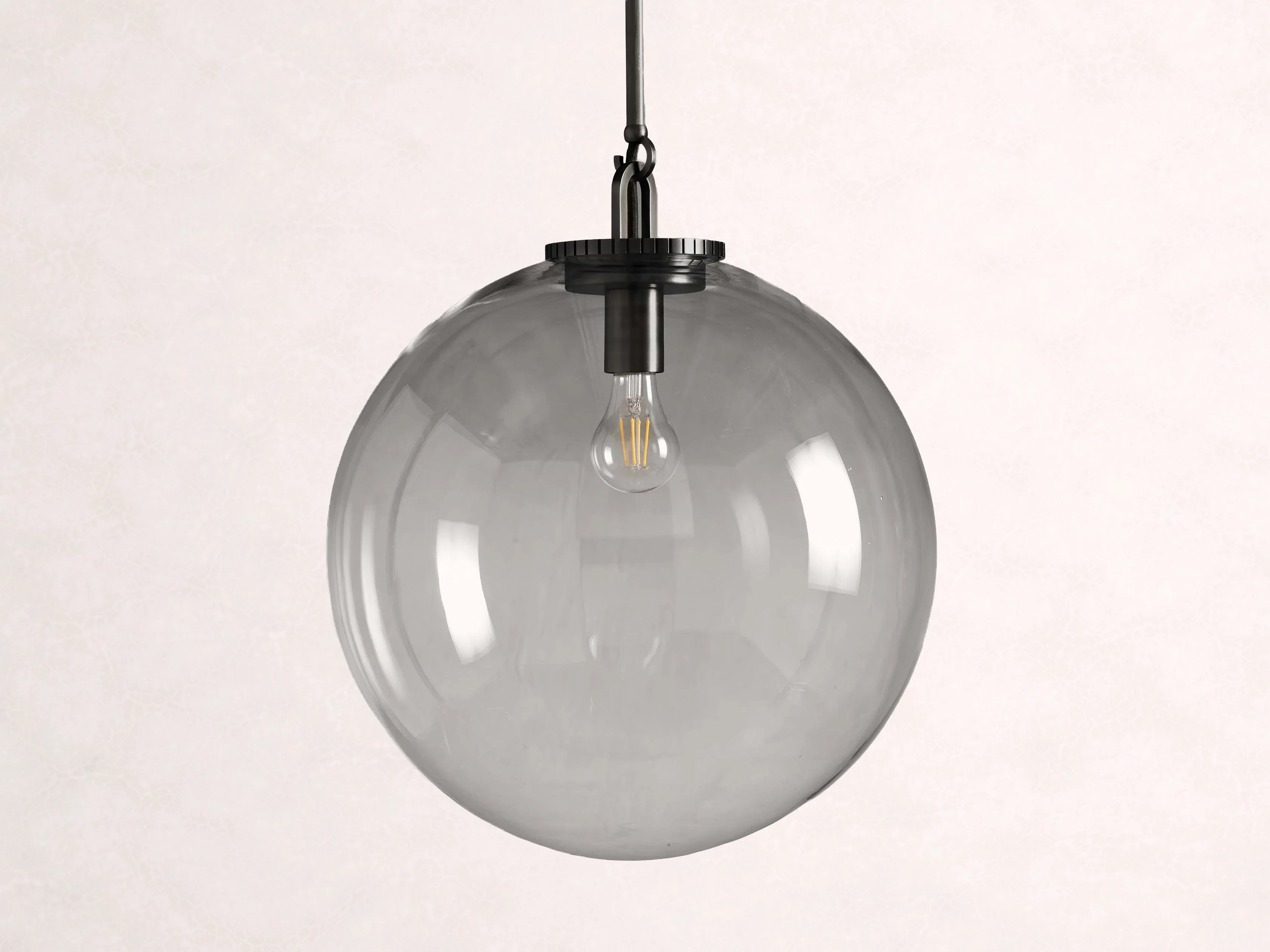 Wescott Globe Pendant with Rod