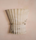 Mallory Alabaster Wall Light 9-Inchh