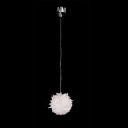 Cervine Clear Geode Quartz Crystal Ball Pendant Light 9-Inch12-Inch16-Inch20"