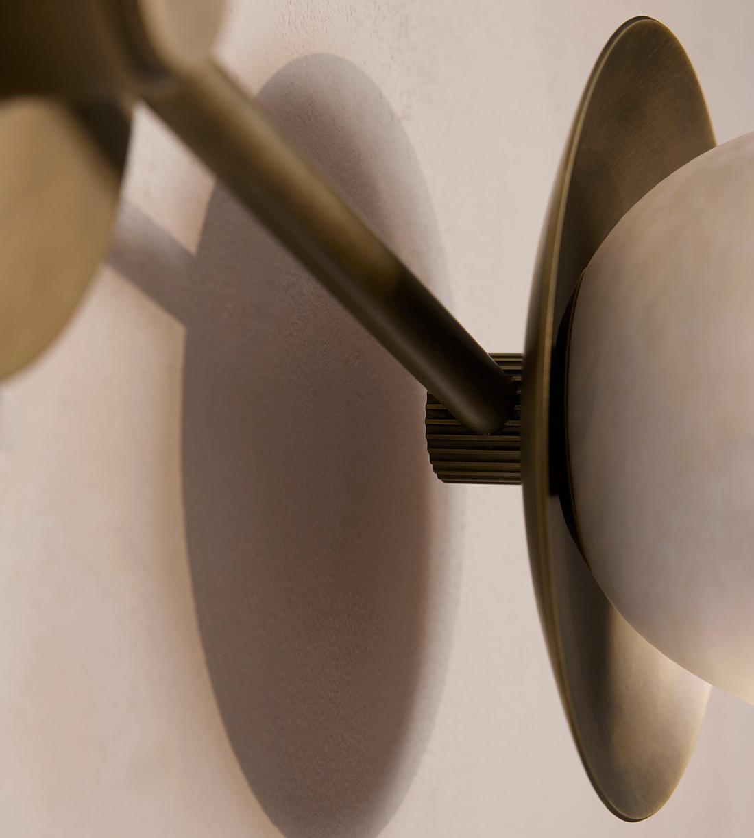 Cara Alabaster Wall Light 22"