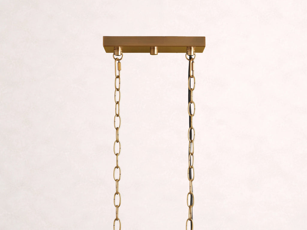 Andreas 5-Light Linear Chandelier