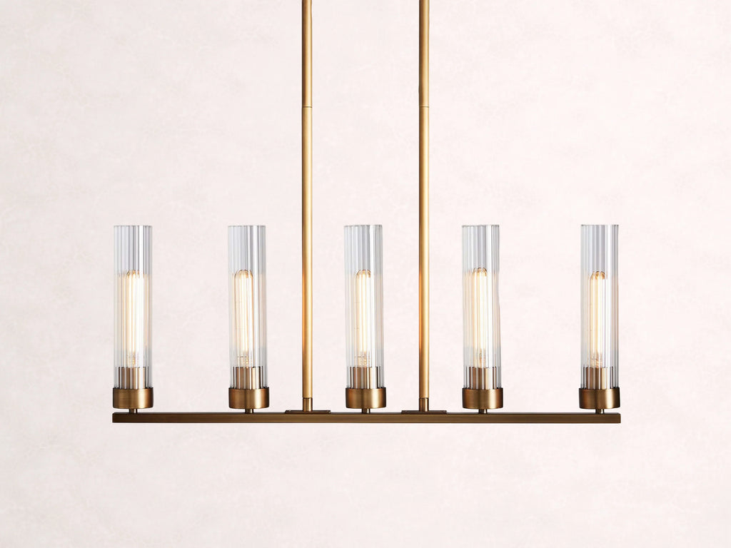 Andreas 5-Light Linear Chandelier