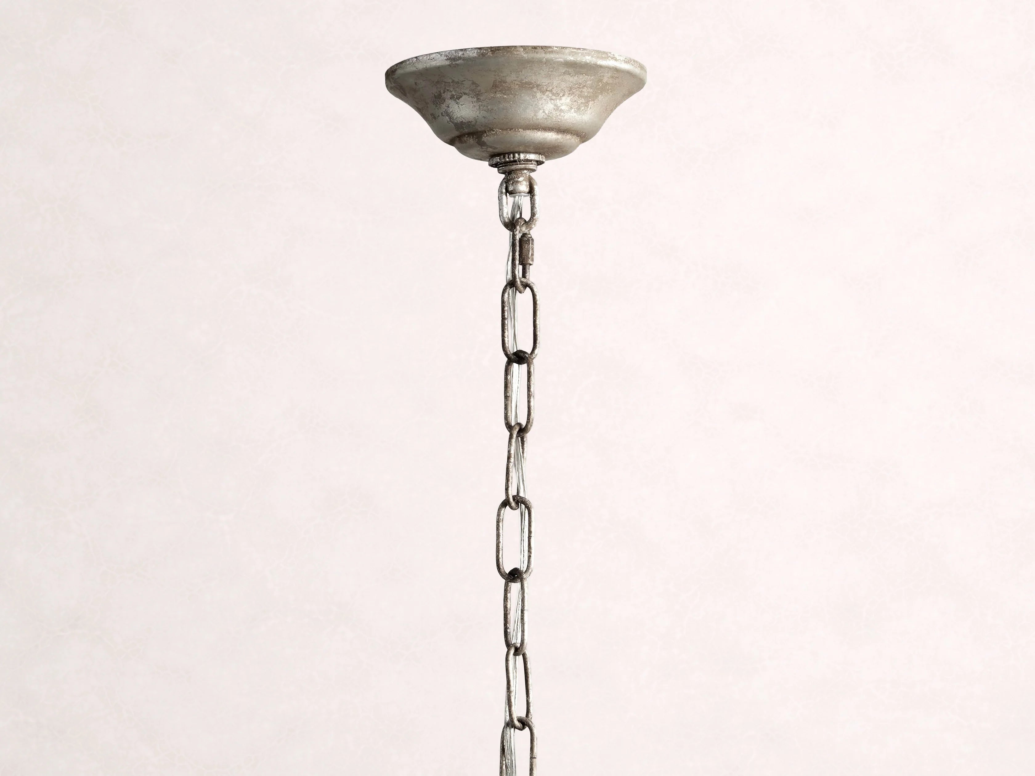 Aubrey Round Chandelier in Silver