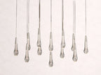 Soltaire Crystal Linear Chandelier 37-Inch50-Inch60-Inch70-Inch87-Inch120-Inchw