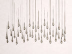 Soltaire Crystal Linear Chandelier 37-Inch50-Inch60-Inch70-Inch87-Inch120-Inchw
