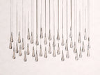Soltaire Crystal Linear Chandelier 37-Inch50-Inch60-Inch70-Inch87-Inch120-Inchw