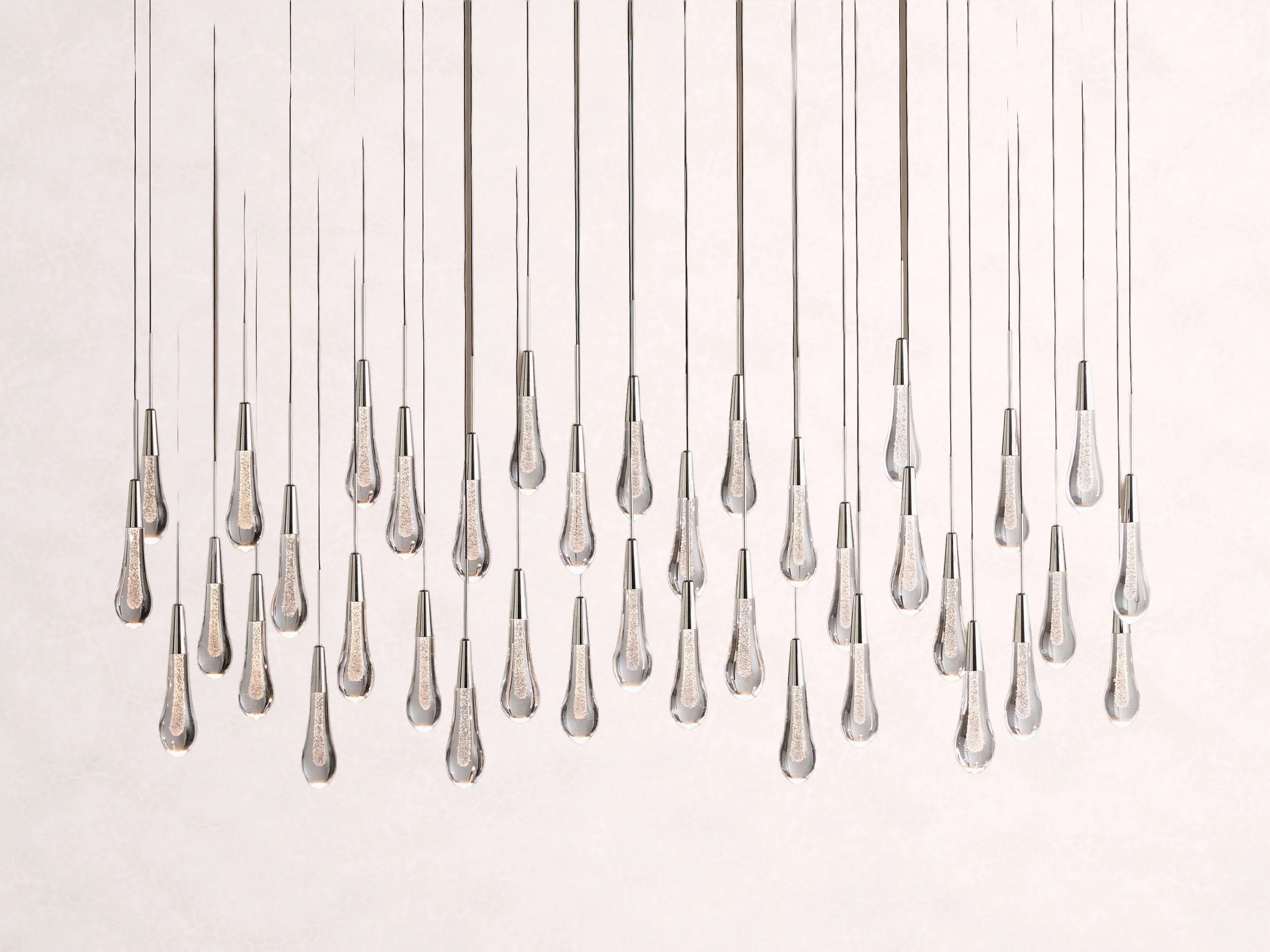 Soltaire Crystal Linear Chandelier 37-Inch50-Inch60-Inch70-Inch87-Inch120-Inchw