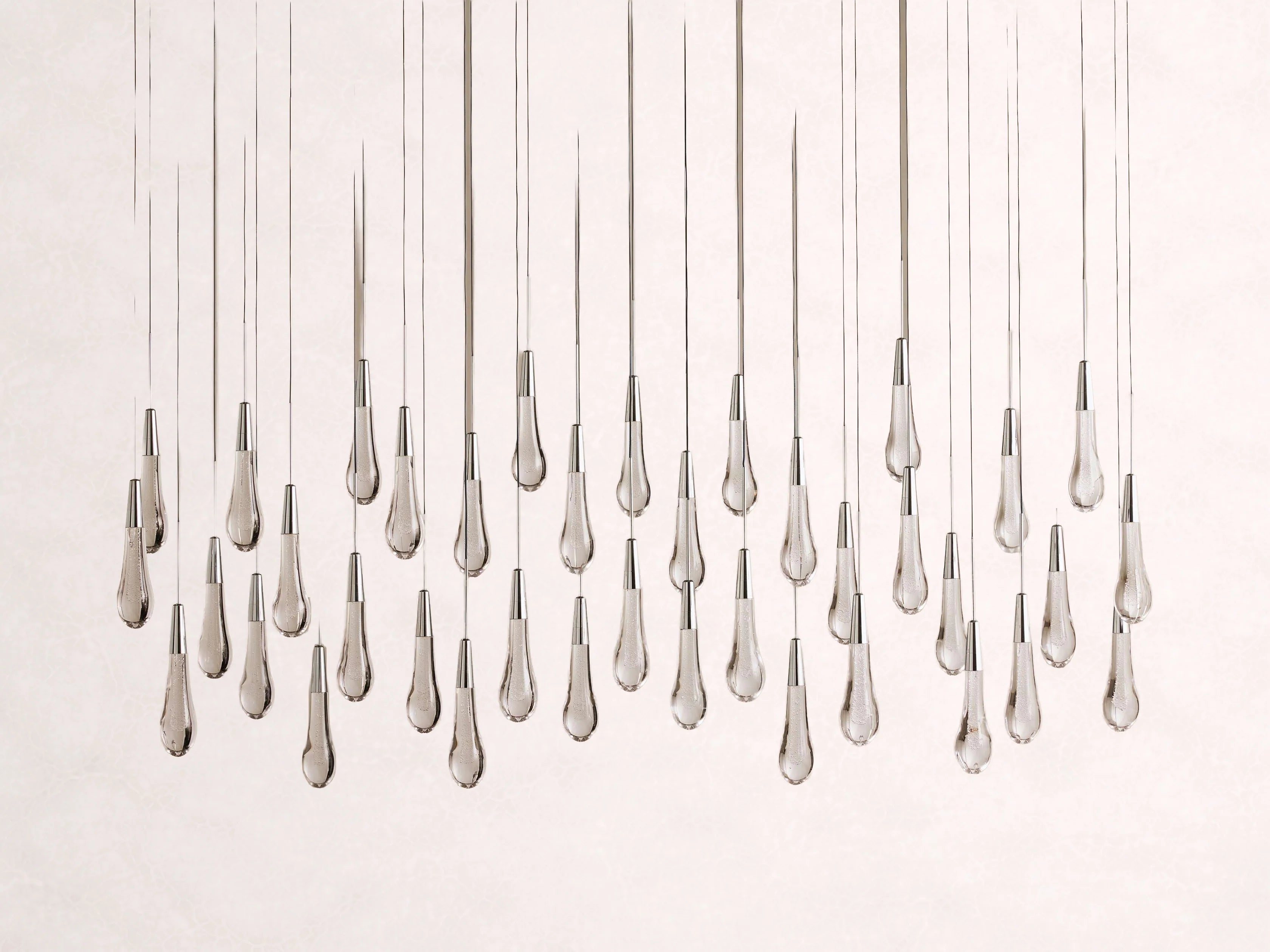 Soltaire Crystal Linear Chandelier 37-Inch50-Inch60-Inch70-Inch87-Inch120-Inchw