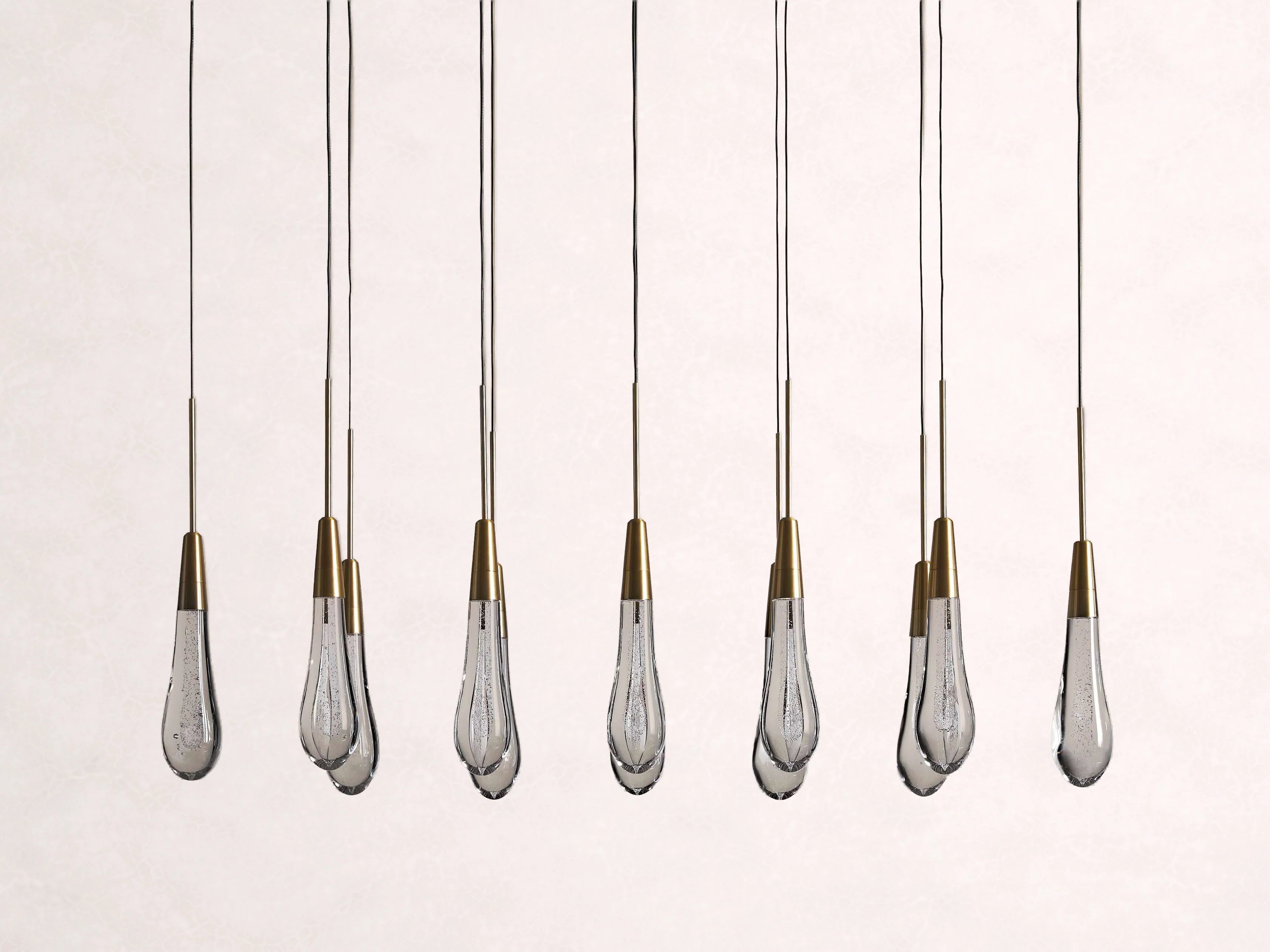 Soltaire Crystal Linear Chandelier 37-Inch50-Inch60-Inch70-Inch87-Inch120-Inchw