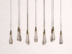Soltaire Crystal Linear Chandelier 37-Inch50-Inch60-Inch70-Inch87-Inch120-Inchw