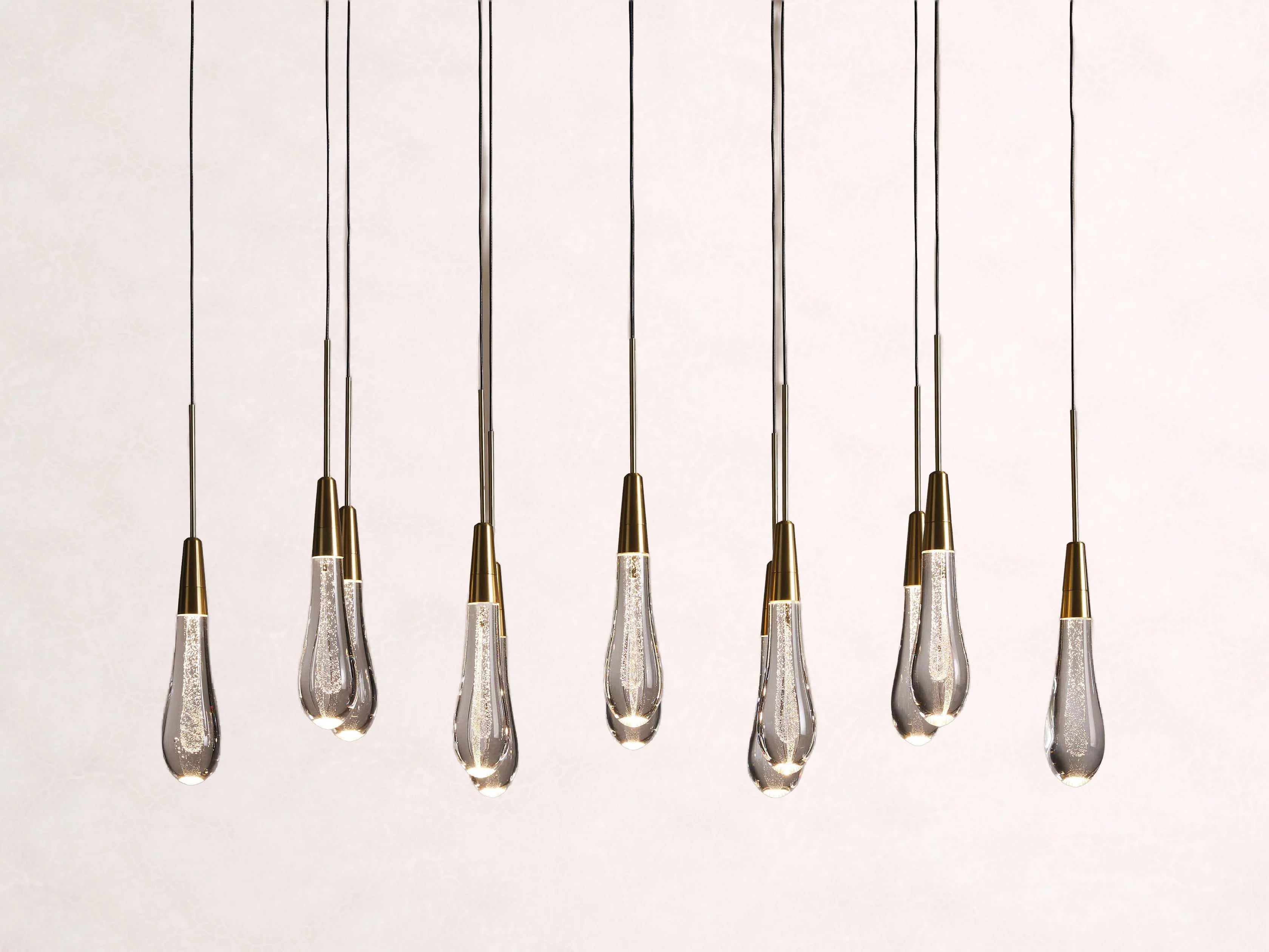 Soltaire Crystal Linear Chandelier 37-Inch50-Inch60-Inch70-Inch87-Inch120-Inchw