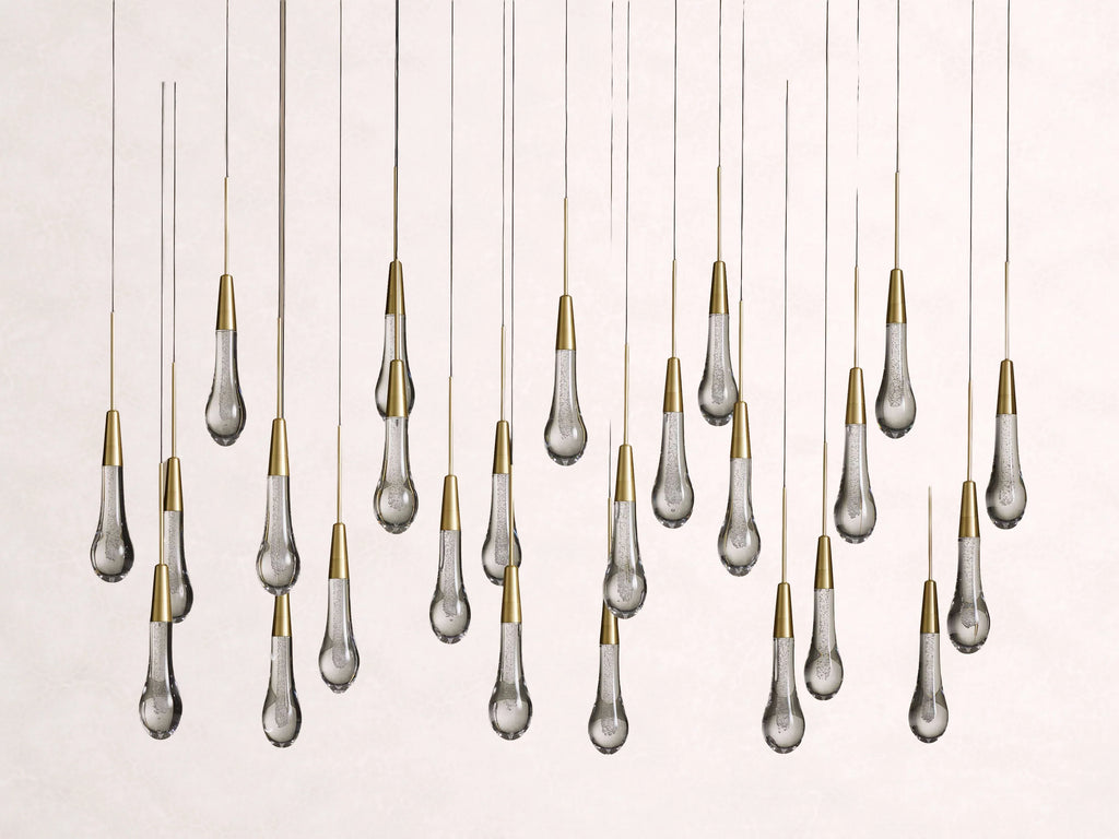 Soltaire Crystal Linear Chandelier 37-Inch50-Inch60-Inch70-Inch87-Inch120-Inchw