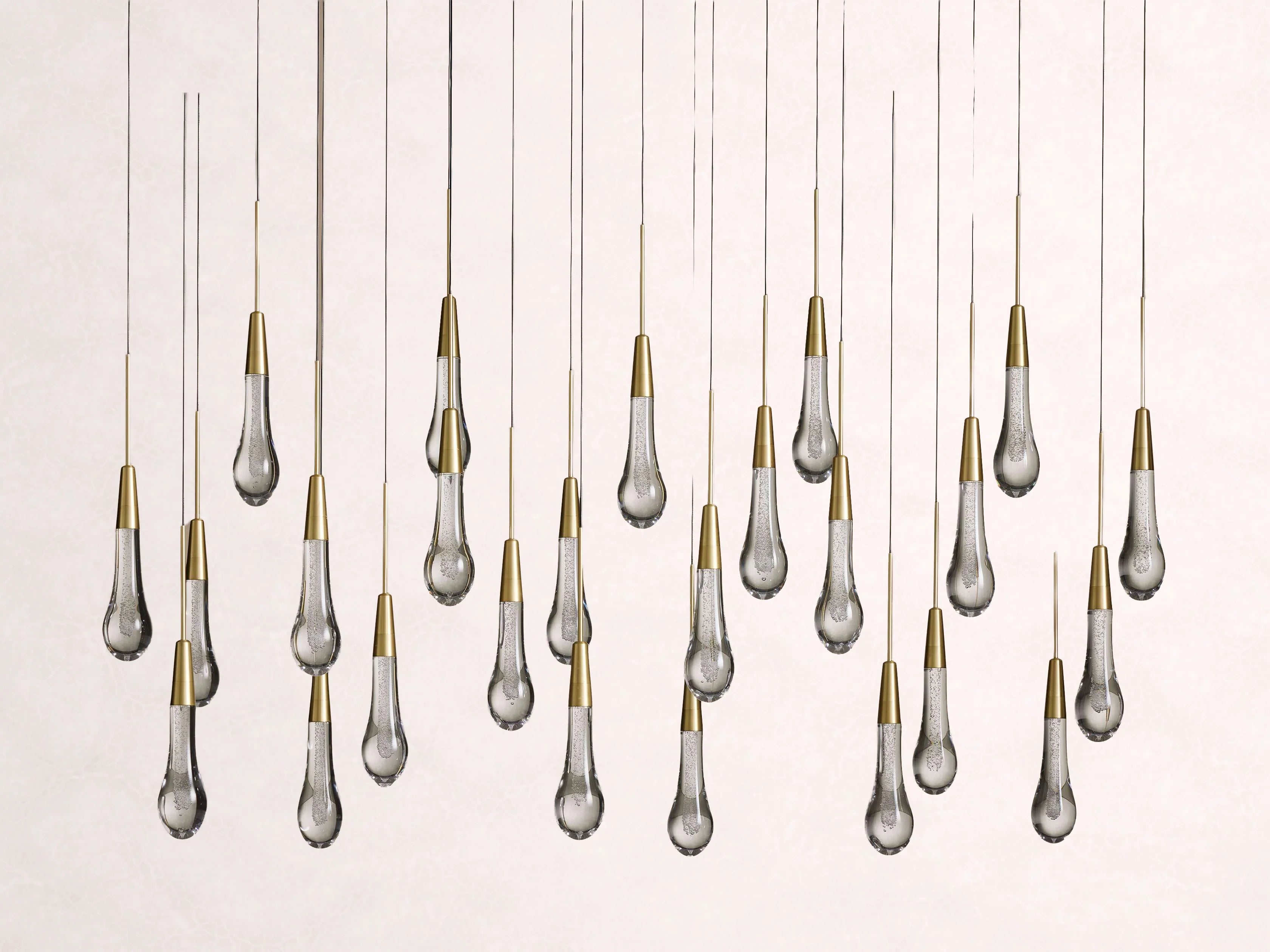 Soltaire Crystal Linear Chandelier 37-Inch50-Inch60-Inch70-Inch87-Inch120-Inchw