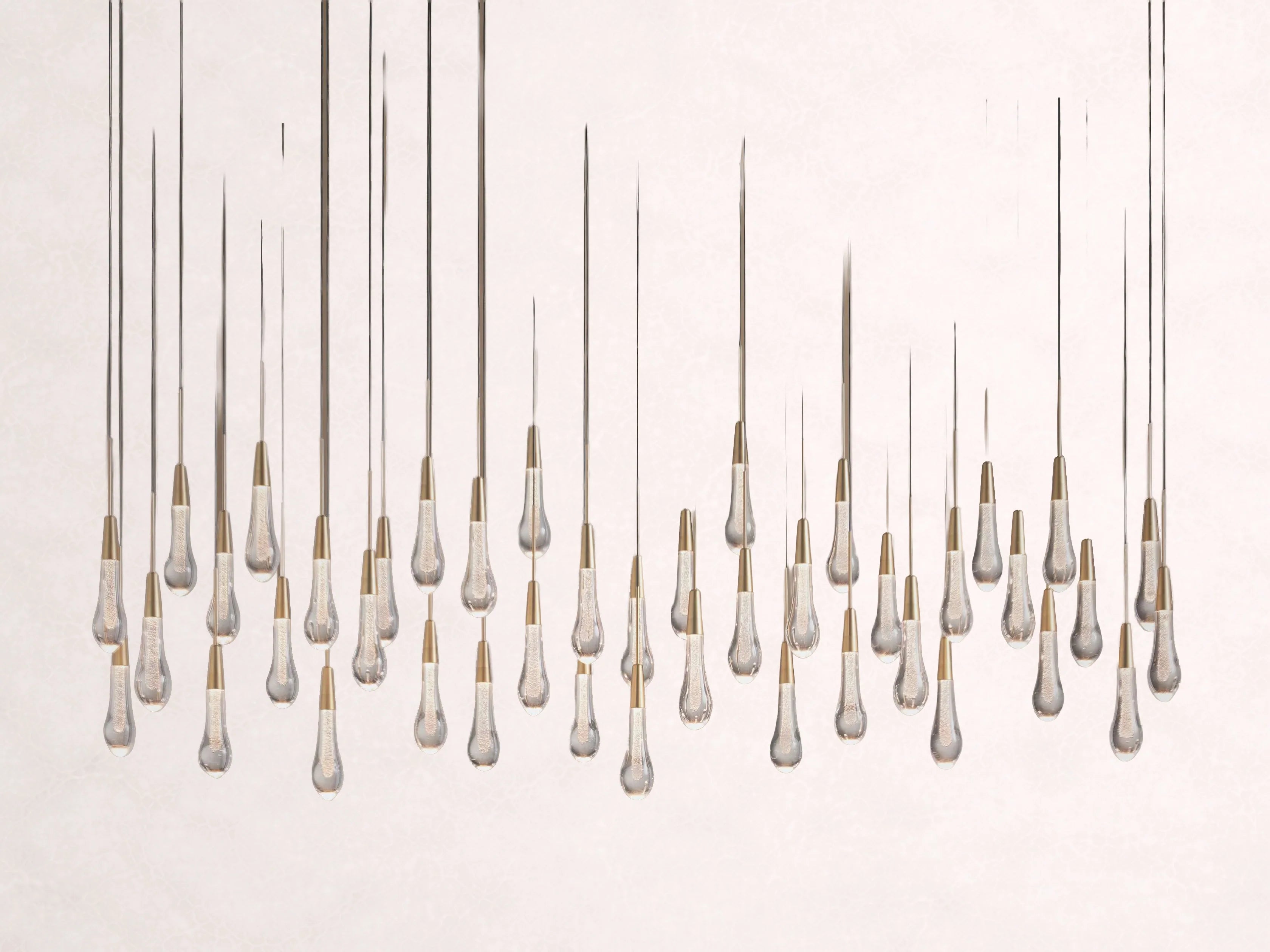 Soltaire Crystal Linear Chandelier 37-Inch50-Inch60-Inch70-Inch87-Inch120-Inchw