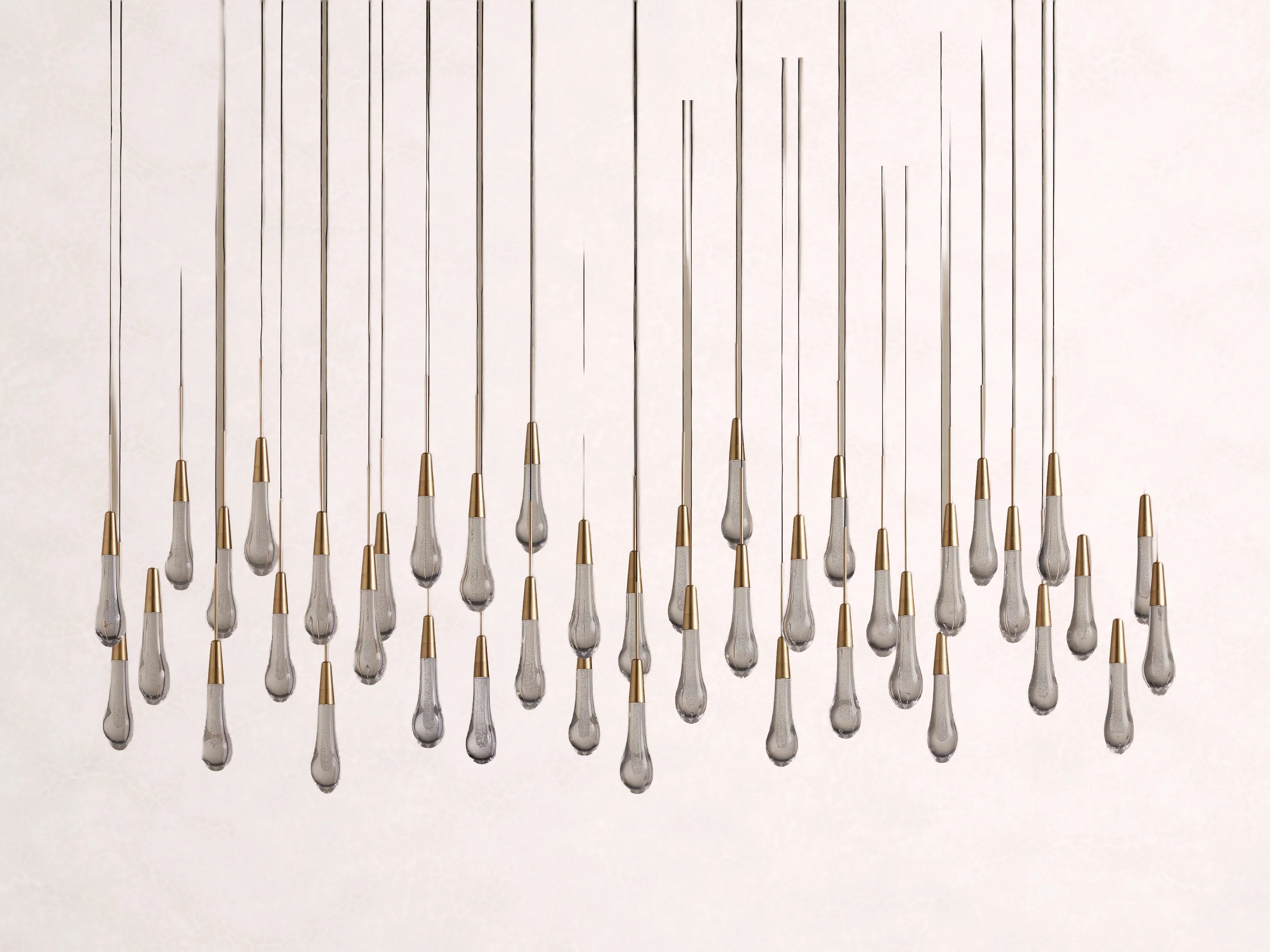 Soltaire Crystal Linear Chandelier 37-Inch50-Inch60-Inch70-Inch87-Inch120-Inchw