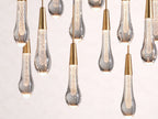 Soltaire Crystal Linear Chandelier 37-Inch50-Inch60-Inch70-Inch87-Inch120-Inchw