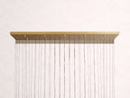 Soltaire Crystal Linear Chandelier 37-Inch50-Inch60-Inch70-Inch87-Inch120-Inchw