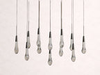Soltaire Crystal Linear Chandelier 37-Inch50-Inch60-Inch70-Inch87-Inch120-Inchw