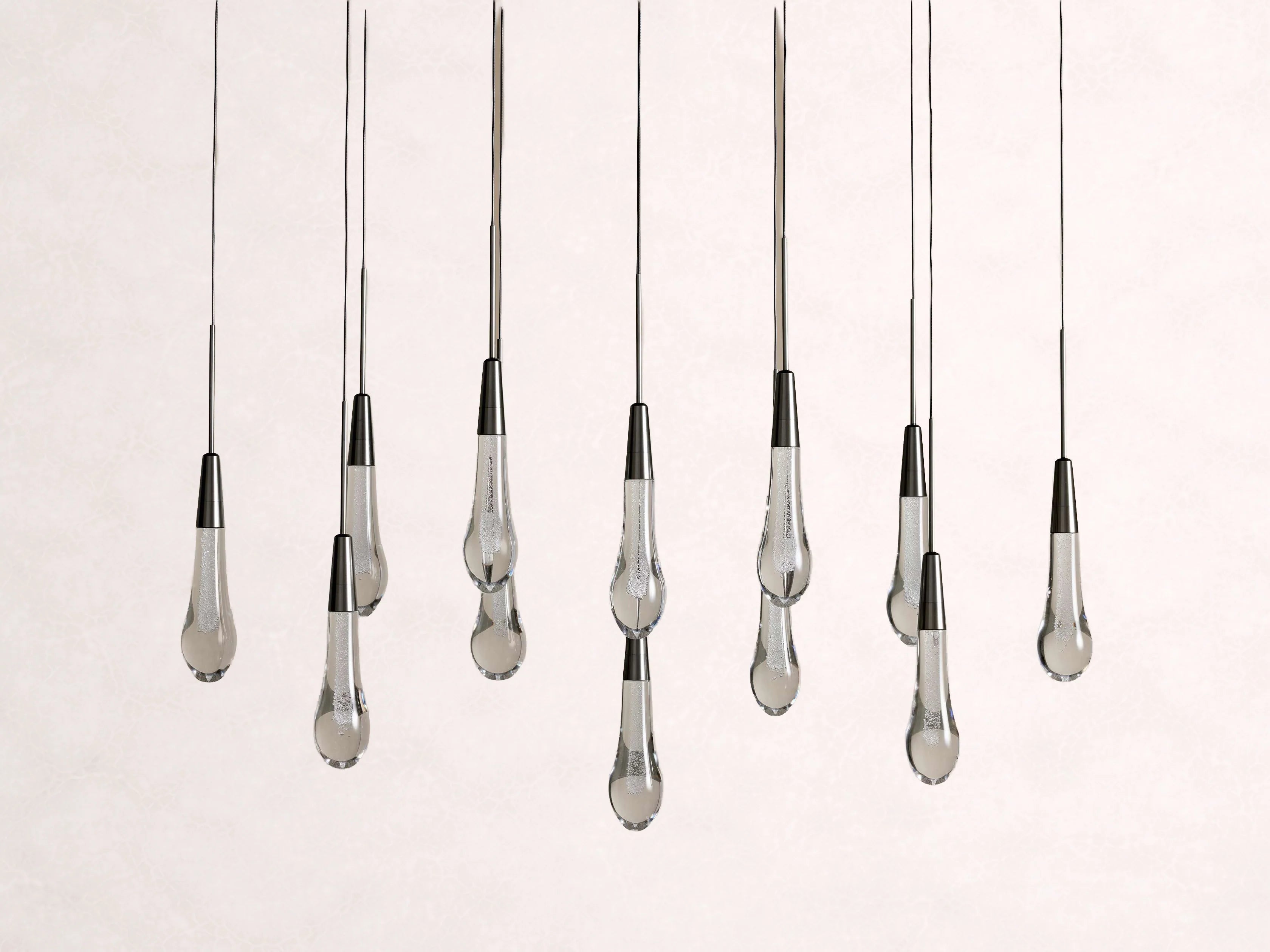 Soltaire Crystal Linear Chandelier 37-Inch50-Inch60-Inch70-Inch87-Inch120-Inchw
