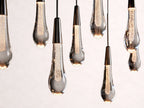 Soltaire Crystal Linear Chandelier 37-Inch50-Inch60-Inch70-Inch87-Inch120-Inchw