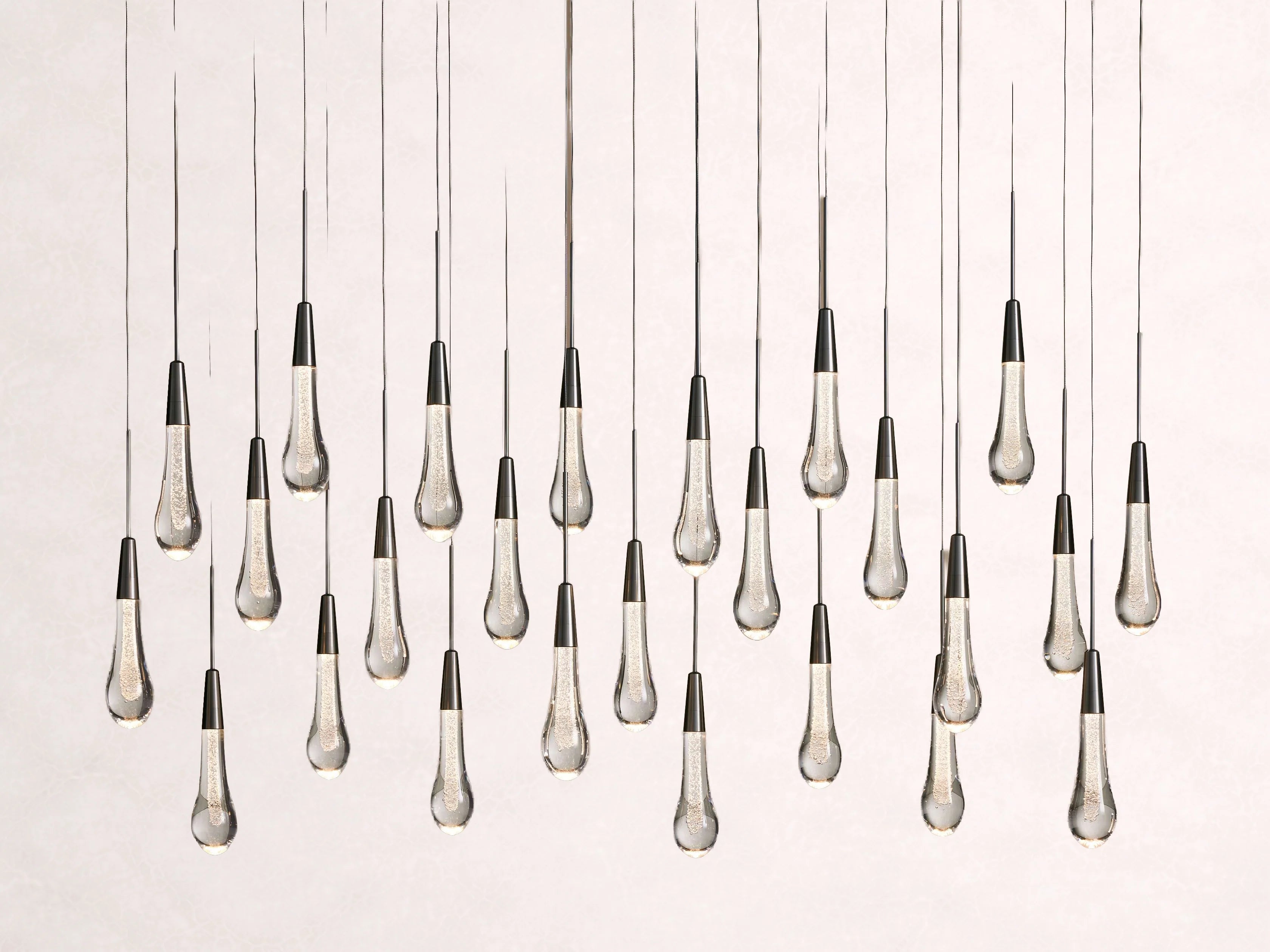 Soltaire Crystal Linear Chandelier 37-Inch50-Inch60-Inch70-Inch87-Inch120-Inchw