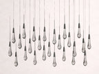 Soltaire Crystal Linear Chandelier 37-Inch50-Inch60-Inch70-Inch87-Inch120-Inchw
