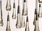 Soltaire Crystal Linear Chandelier 37-Inch50-Inch60-Inch70-Inch87-Inch120-Inchw