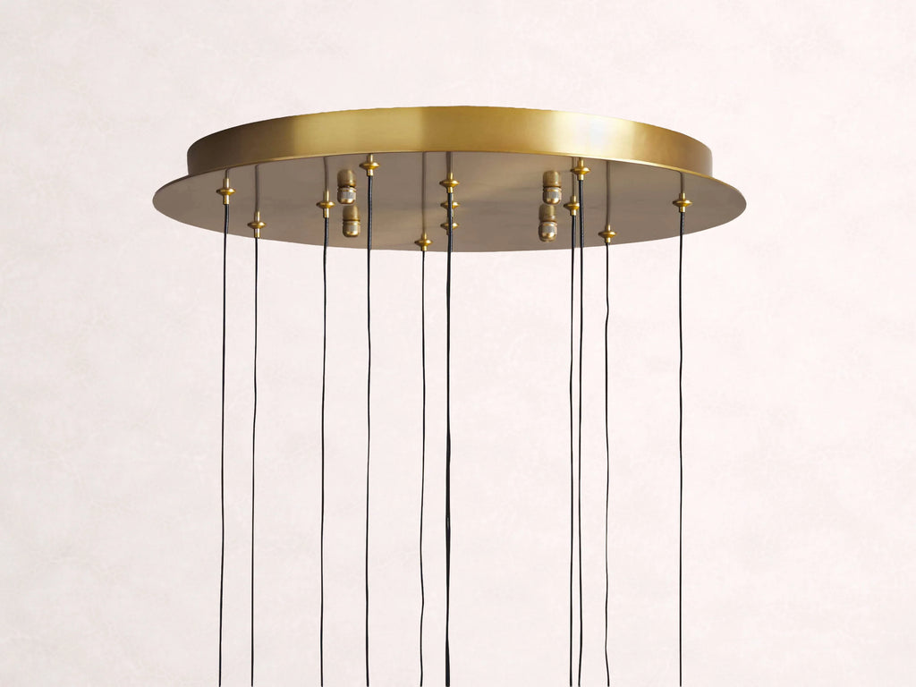 Soltaire Crystal Round Chandelier 17-Inch24-Inch36-Inch48-Inch58-Inch