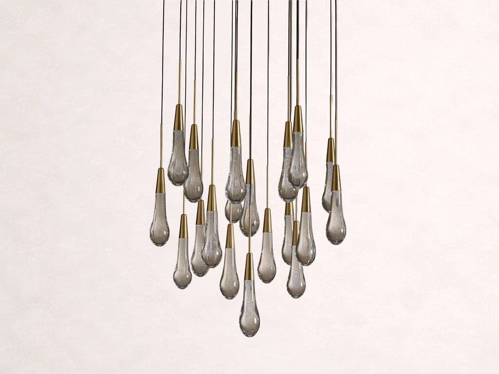 Soltaire Crystal Round Chandelier 17-Inch24-Inch36-Inch48-Inch58-Inch