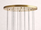 Soltaire Crystal Round Chandelier 17-Inch24-Inch36-Inch48-Inch58-Inch