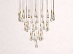 Soltaire Crystal Round Chandelier 17-Inch24-Inch36-Inch48-Inch58-Inch