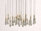 Soltaire Crystal Round Chandelier 17-Inch24-Inch36-Inch48-Inch58-Inch