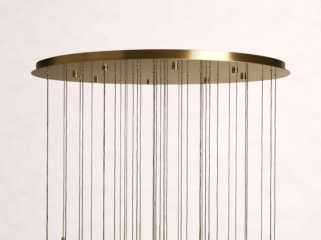 Soltaire Crystal Round Chandelier 17-Inch24-Inch36-Inch48-Inch58-Inch