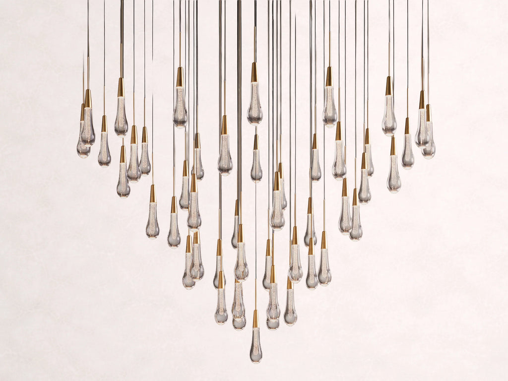 Soltaire Crystal Round Chandelier 17-Inch24-Inch36-Inch48-Inch58-Inch