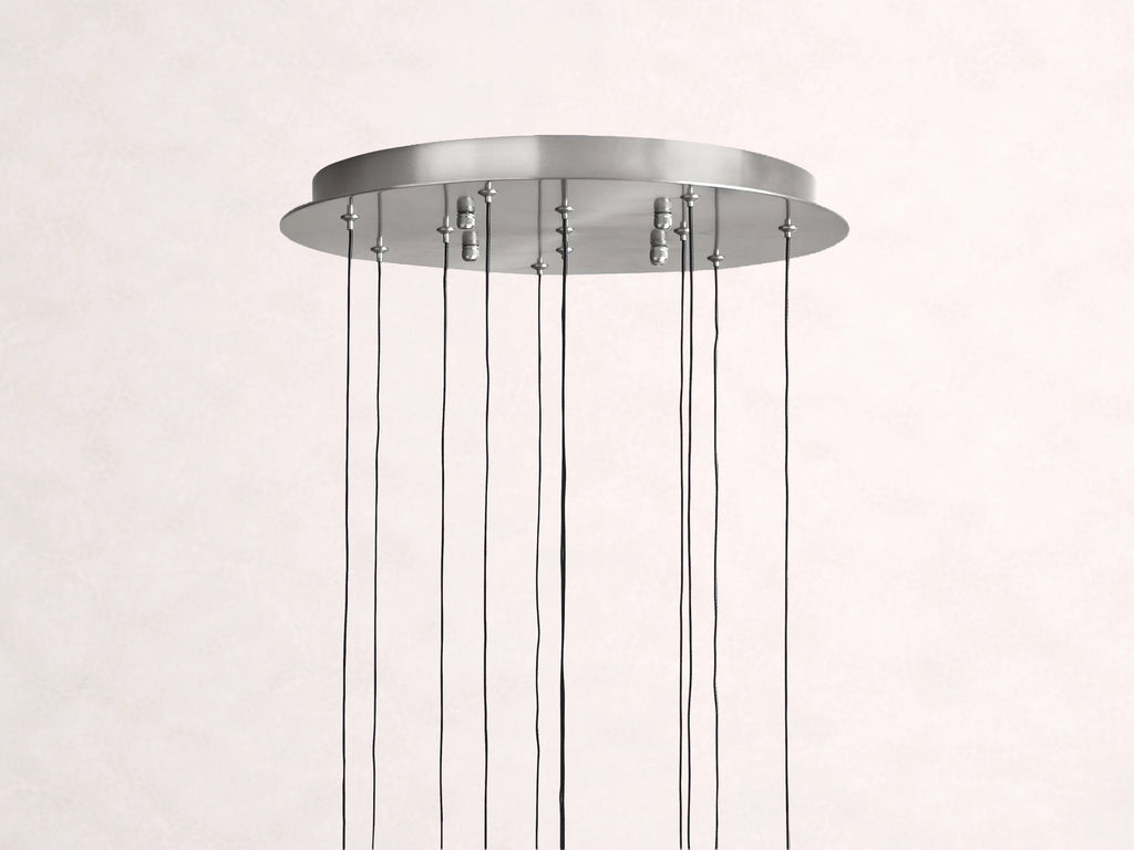 Soltaire Crystal Round Chandelier 17-Inch24-Inch36-Inch48-Inch58-Inch