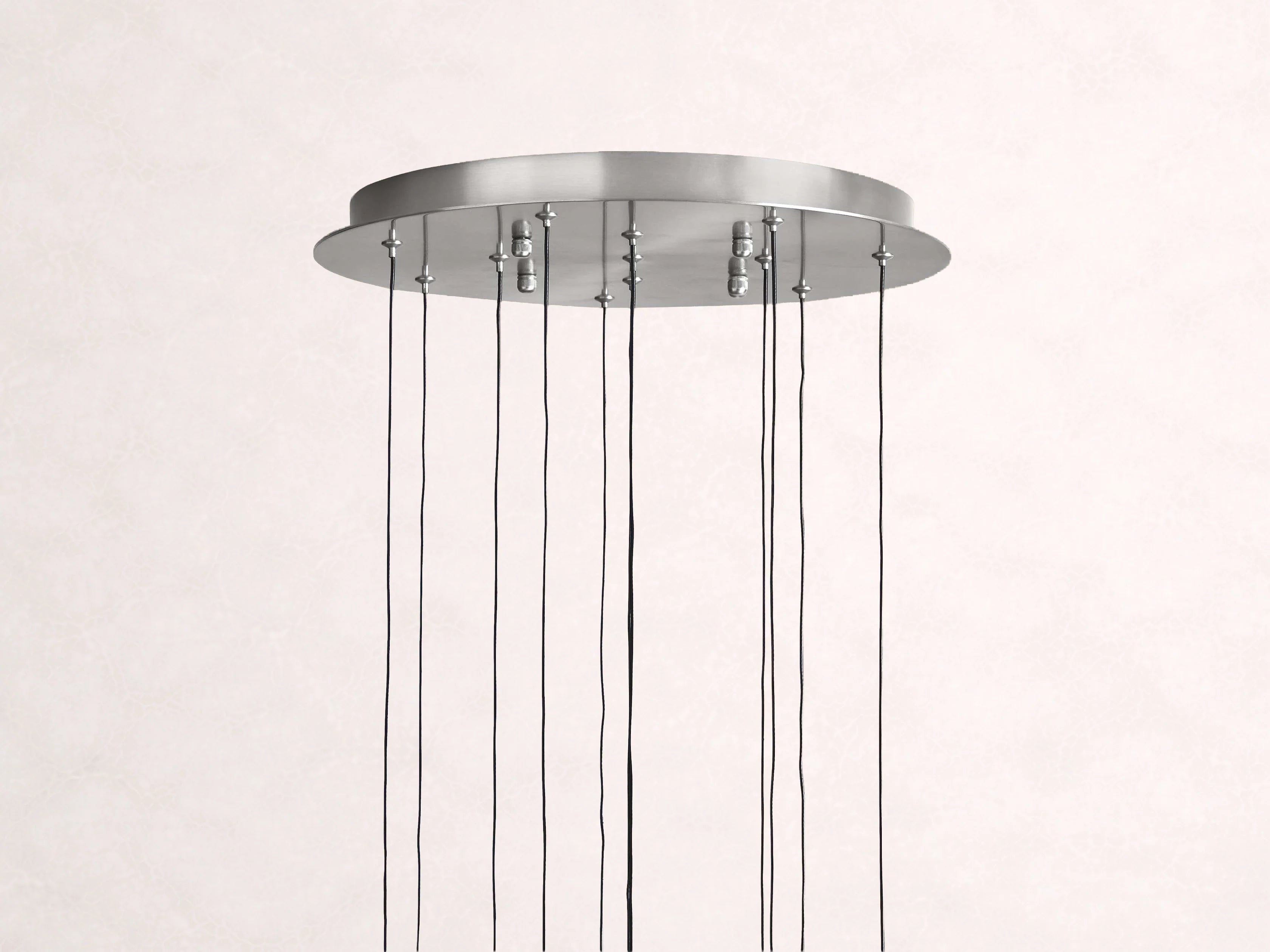 Soltaire Crystal Round Chandelier 17-Inch24-Inch36-Inch48-Inch58-Inch