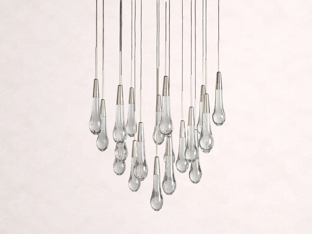 Soltaire Crystal Round Chandelier 17-Inch24-Inch36-Inch48-Inch58-Inch