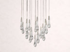 Soltaire Crystal Round Chandelier 17-Inch24-Inch36-Inch48-Inch58-Inch